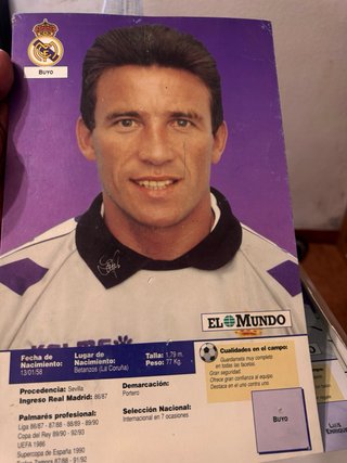 Álbum Real Madrid 94-95 Campeón