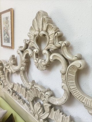 Cabezal y mesitas habitación matrimonio