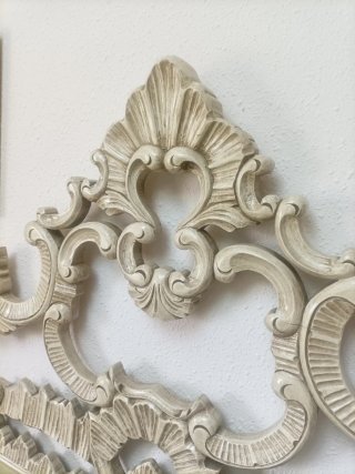 Cabezal y mesitas habitación matrimonio