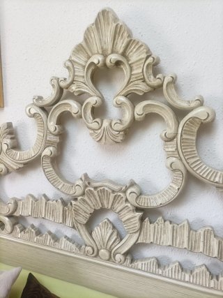 Cabezal y mesitas habitación matrimonio