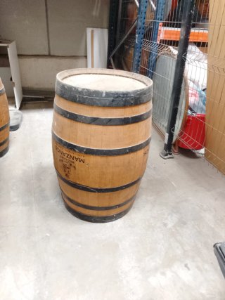 Barril de madera