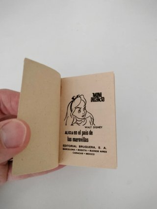 Mini libro Alicia en el País de las Maravillas