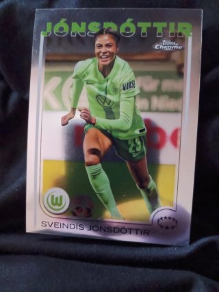 Cromos Topps Chrome Jónsdóttir