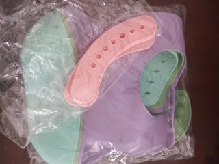 Lote 3 Baberos Silicona + Regalo
