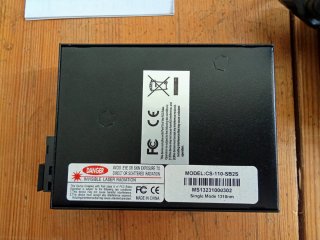 Convertitore Multimediale Fibra ottica/LAN, CS-110