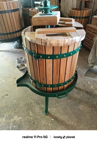 Prensa de vino/lagar de madera