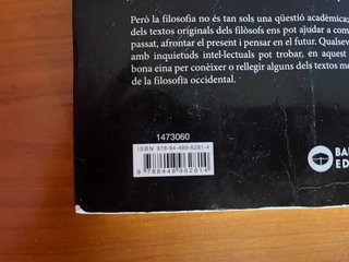 Llibre Noesi 2025 filosofia 2n Batxillerat