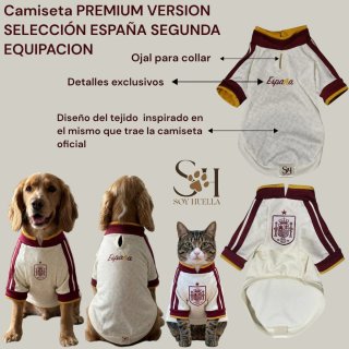 Camiseta Perro España Segunda Equipación