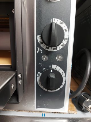 HORNO ELECTRICO PARA 1+1 PIZZA DE 32 CM