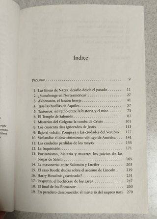 Los grandes misterios de la historia II