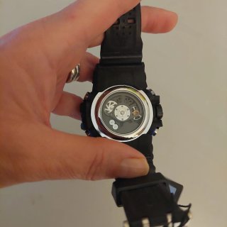 Reloj Dilage Negro y Azul Nuevo