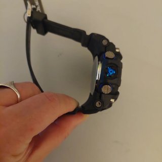 Reloj Dilage Negro y Azul Nuevo