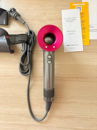 Dyson Supersonic HD07 Rosa/Ferro Completo