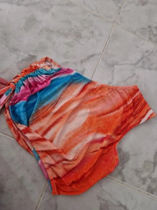 Conjunto Top e Saia Verão Multicolor