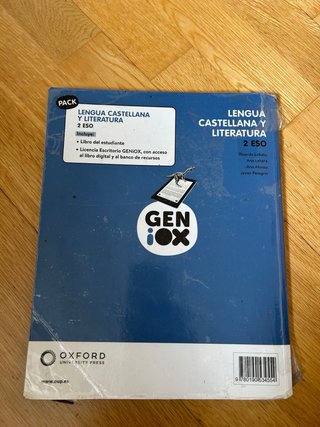 Libros 2 ESO Cardenal Lopez de Mendoza Burgos