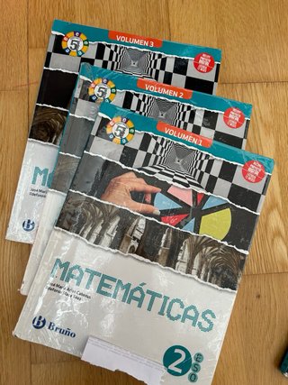 Libros 2 ESO Cardenal Lopez de Mendoza Burgos