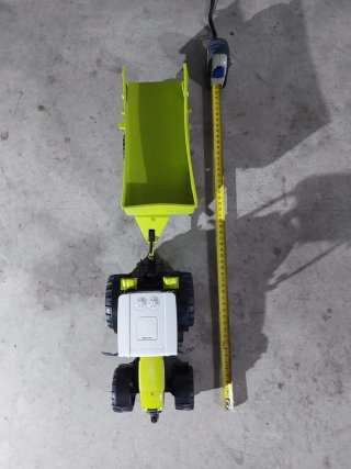 Tractor Claas con Remolque Bruder