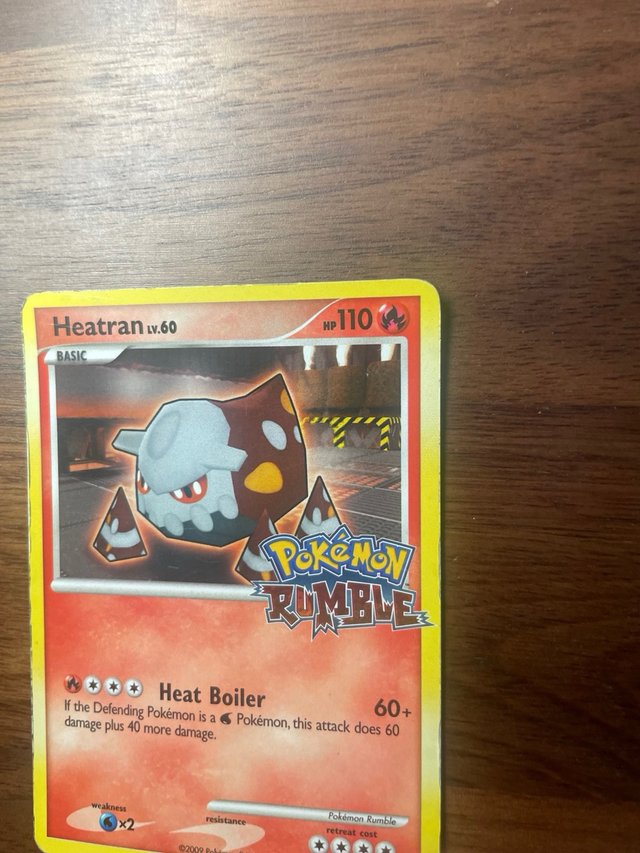 Heatran Pokémon Rumble LV.60 Carta