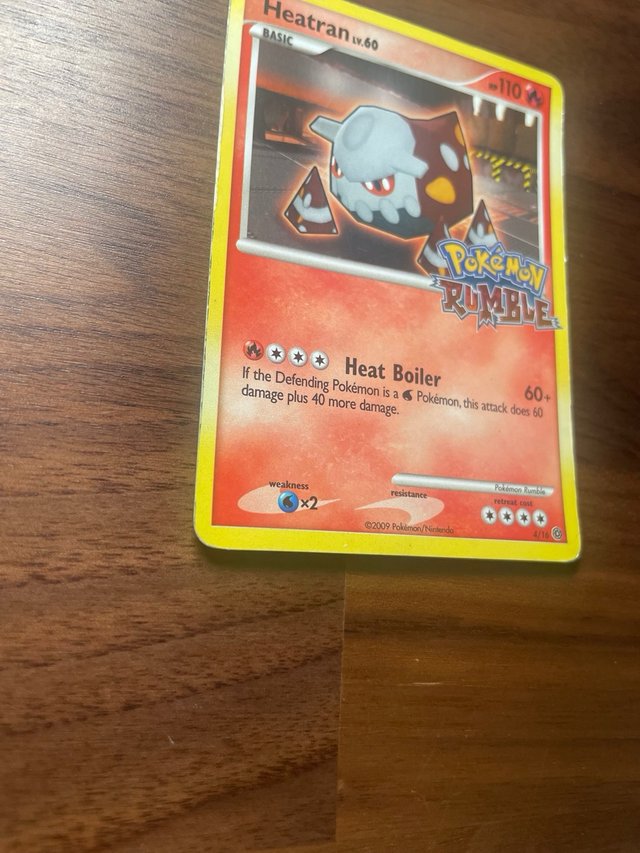 Heatran Pokémon Rumble LV.60 Carta