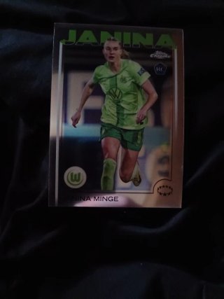 Cromos de fútbol Janina Minge