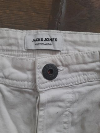 Pantalones cortos Jack & Jones Talla L Beige
