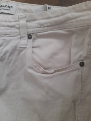 Pantalones cortos Jack & Jones Talla L Beige