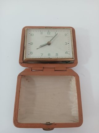 Sveglia da viaggio Löwenthal meccanica vintage