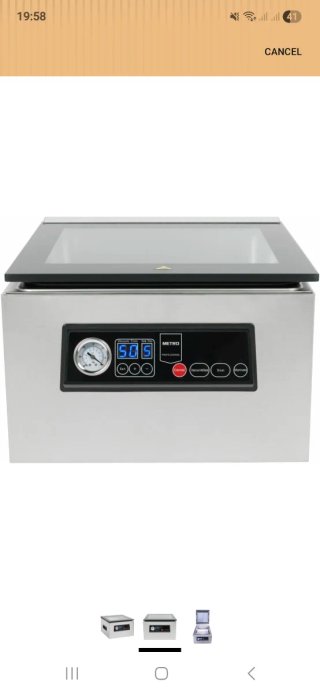 METRO Professional GVS1200, a commercial-grade cha