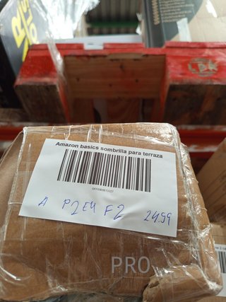 Amazon Basics Sombrilla para Terraza