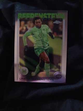 Cromos Topps Chrome Lineth Beerensteyn