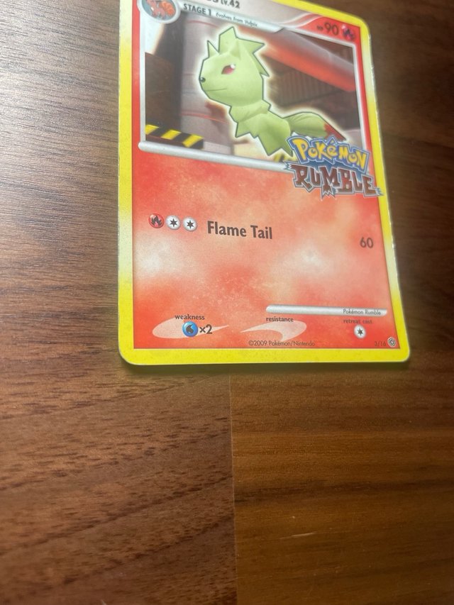 Carta Pokémon Ninetales Pokemon Rumble