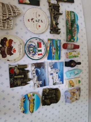 Calamite Frigorifero souvenir Italia e Europa