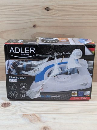 Plancha Viaje Adler AD5015 700W Plegable