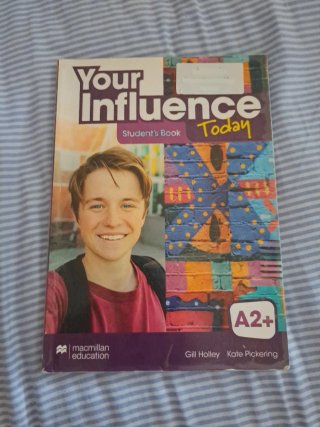 YOUR INFLUENCE TODAY A2+ Student's book: libro ...