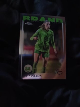 Cromo Jule Brand Topps Chrome