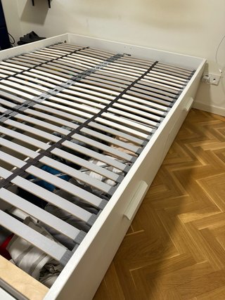 Estructura Cama Brimnes 140x200 + Somier Lönset