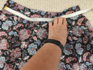 Falda estampada entretiempo