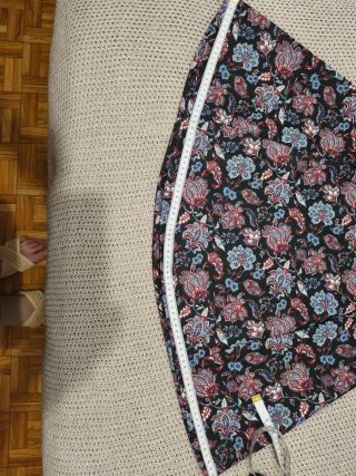 Falda estampada entretiempo