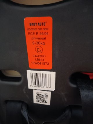 Silla coche Grupo 2/3 Babyauto *Urge Venta*