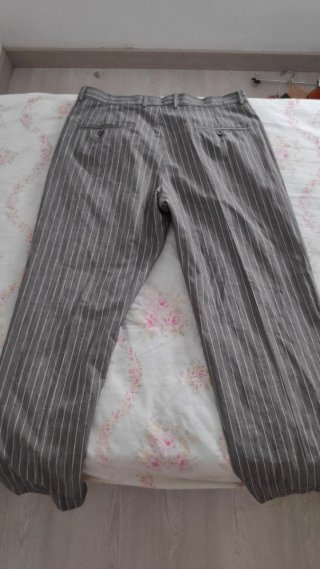 Pantalones Vintage Raya Diplomática Milímetro