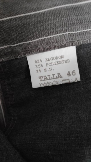 Pantalones Vintage Raya Diplomática Milímetro