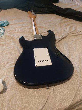 Chitarra Elettrica Blu