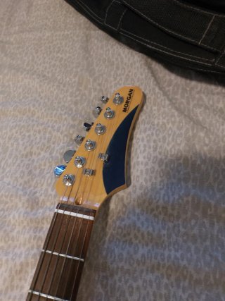Chitarra Elettrica Blu