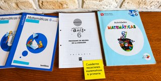 Lote 3 libros de Matematicas 6o Primaria Repaso