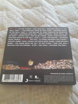 Roger Waters The Wall Doppio Cd