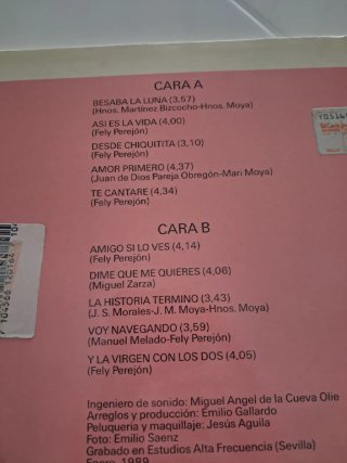 Vinilo Maria del Monte - Besos de Luna
