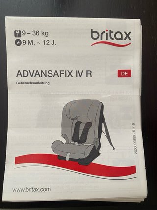 Silla coche Britax Römer Advansafix IV