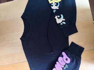 Felpa leggera Powerpuff Girls bambina