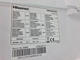 Nevera Hisense D - 10 Años Garantía
