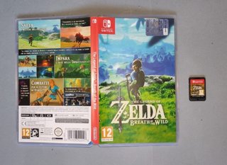 Zelda BOTW + Link amiibo + custodia